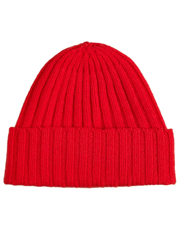 Plain Ribbed Hat Golden Eye