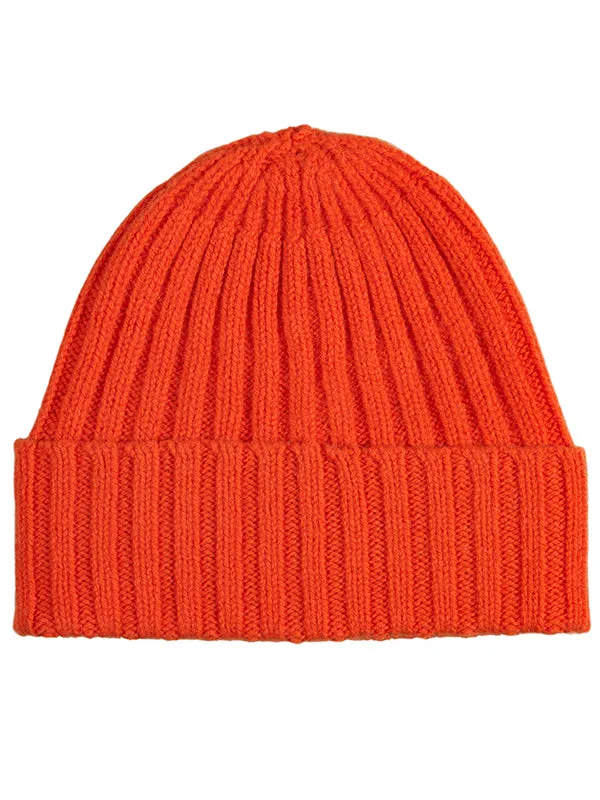 Plain Ribbed Hat Golden Eye