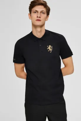 Polo Republica Men's Polo & Lion Embroidered Short Sleeve Polo Shirt