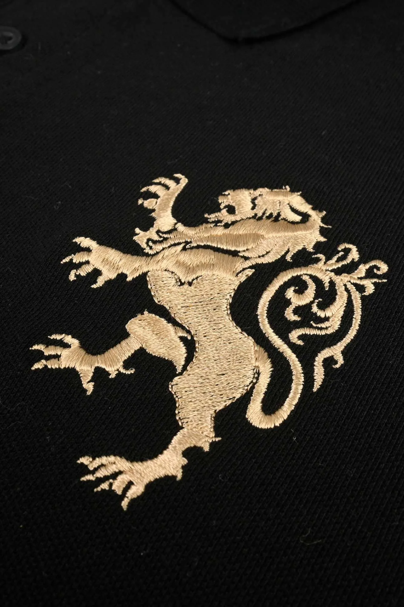 Polo Republica Men's Polo & Lion Embroidered Short Sleeve Polo Shirt