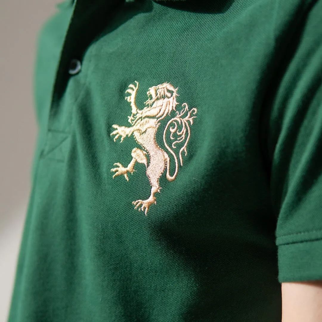 Polo Republica Men's Regal Lion Embroidered Short Sleeve Polo Shirt