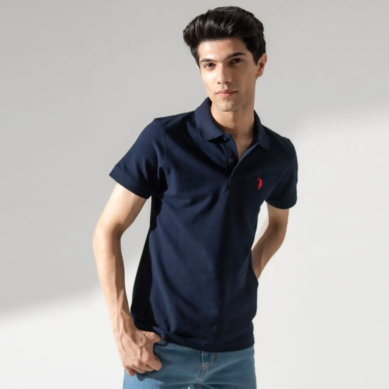 Polo Republica Men's Signature Pony Embroidered Short Sleeve Polo Shirt