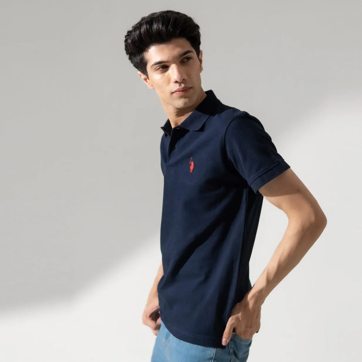 Polo Republica Men's Signature Pony Embroidered Short Sleeve Polo Shirt