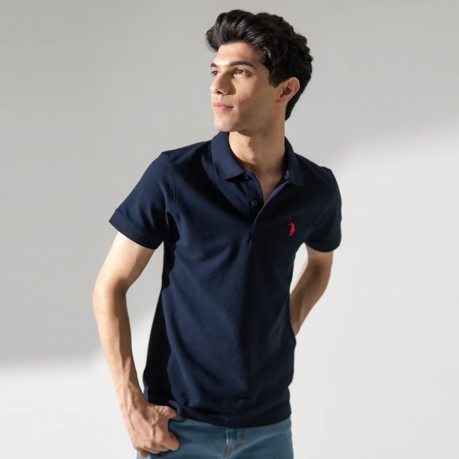 Polo Republica Men's Signature Pony Embroidered Short Sleeve Polo Shirt