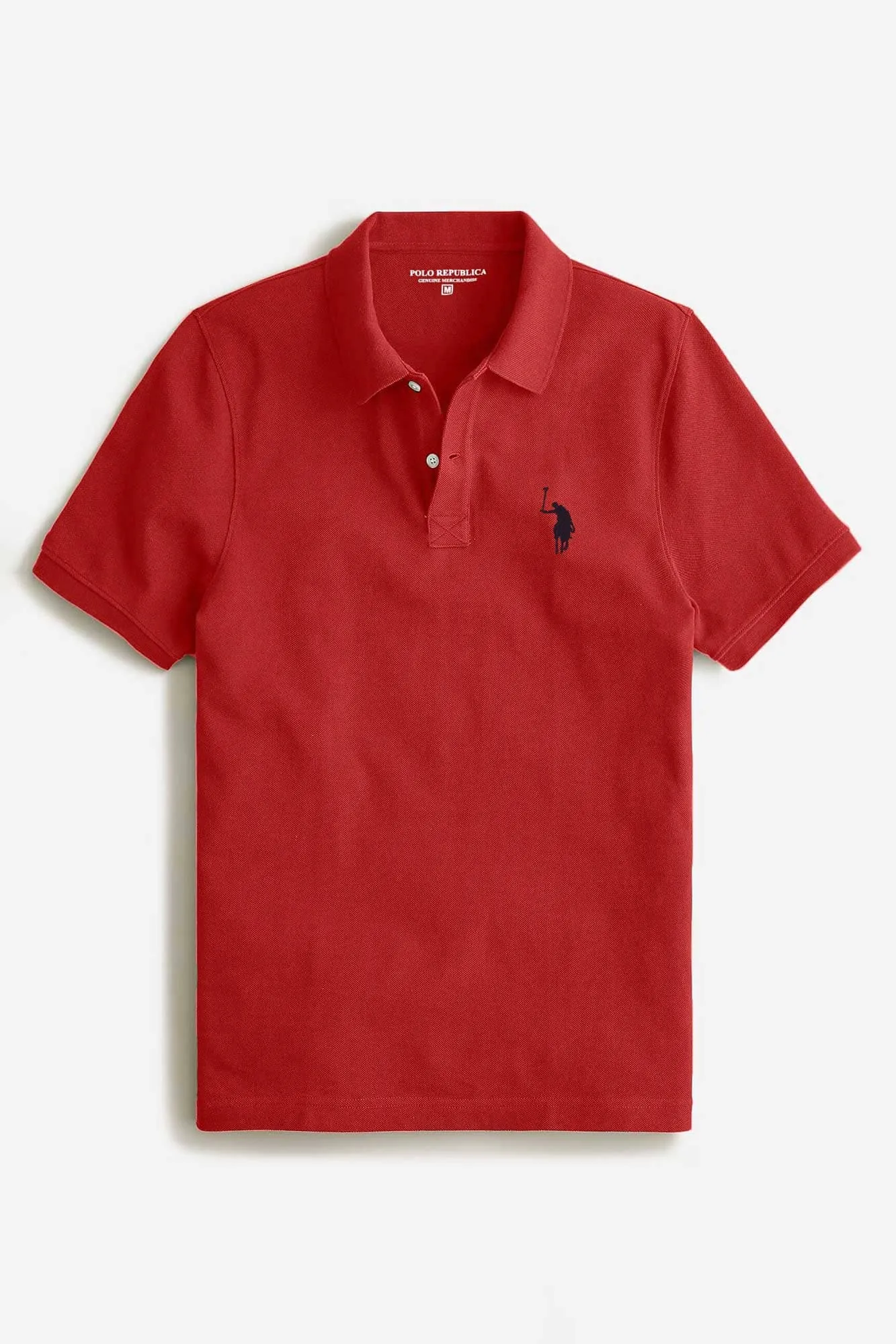 Polo Republica Men's Signature Pony Embroidered Short Sleeve Polo Shirt