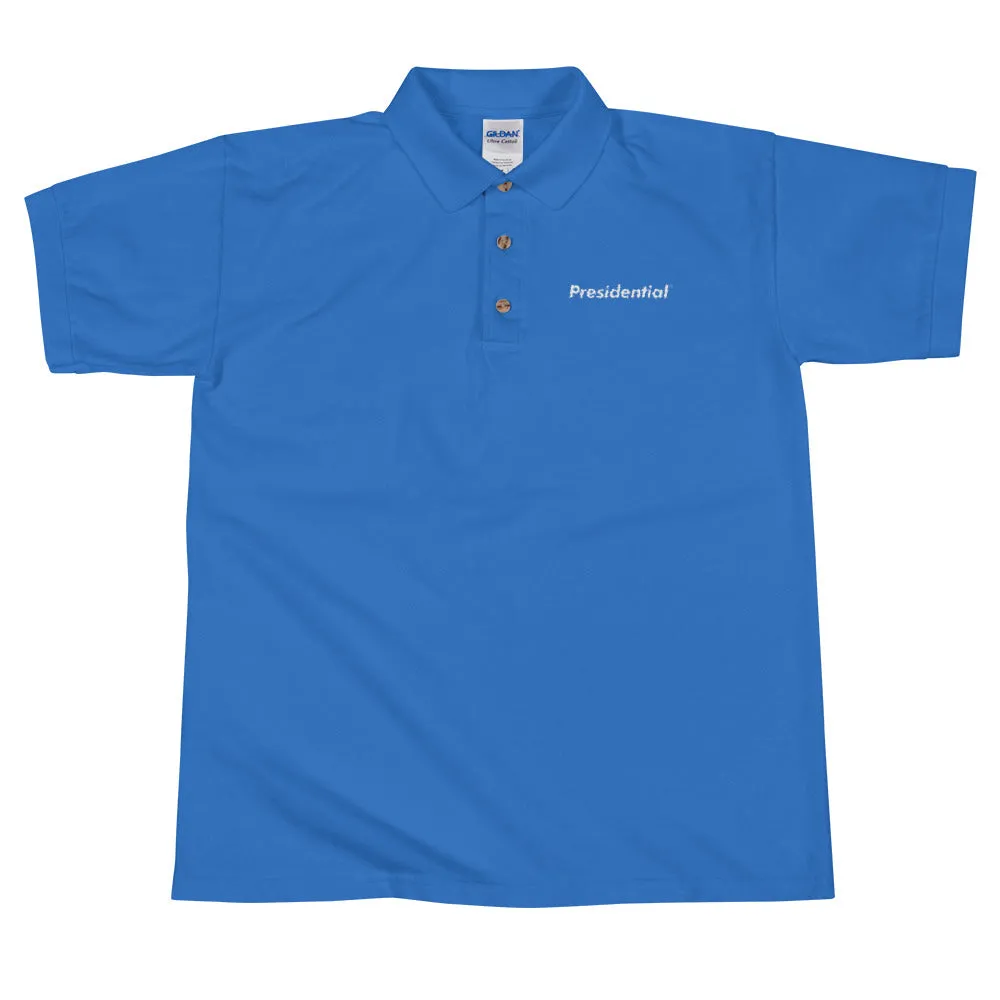 Presidential Embroidered Polo Shirt