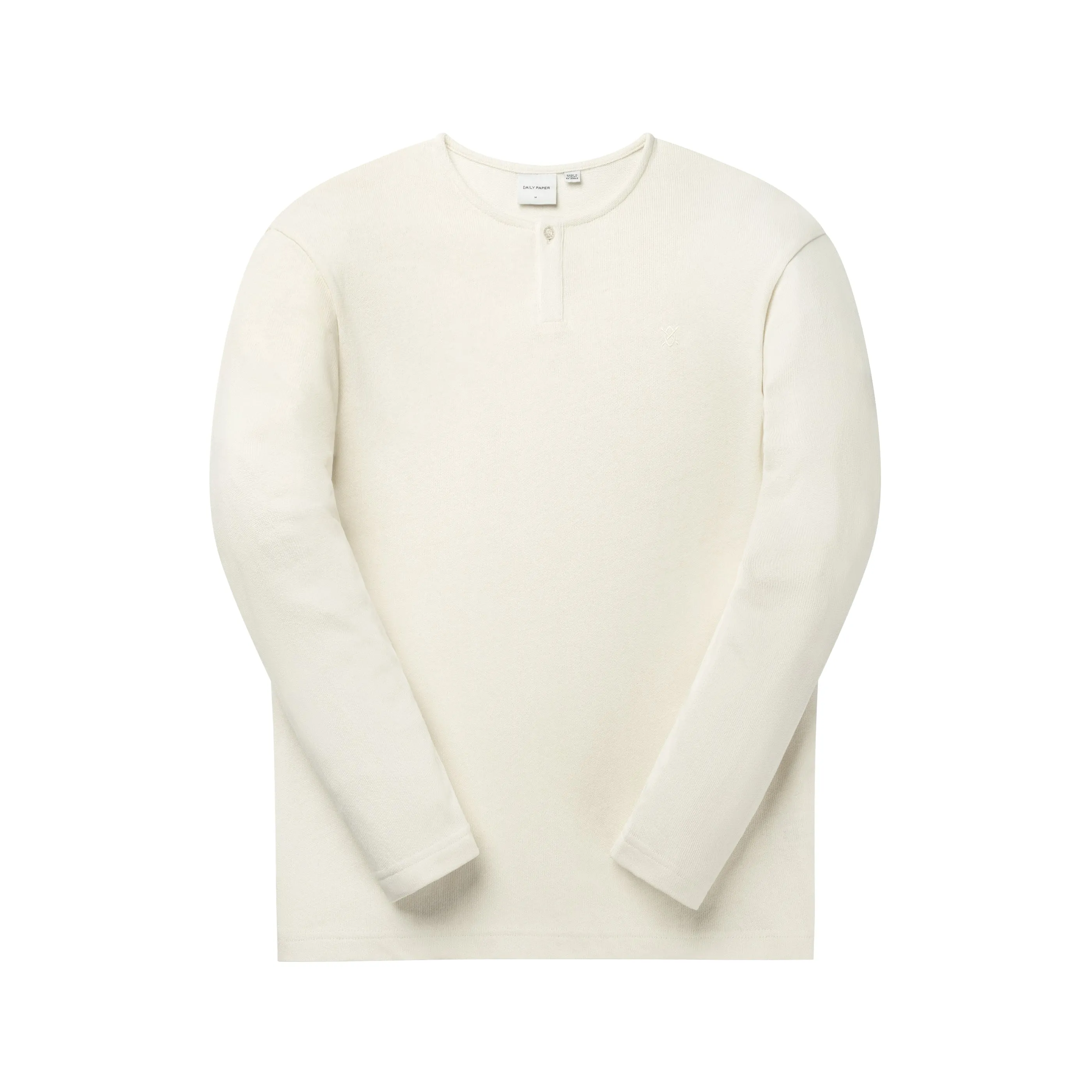 Pristine White Knit Longsleeve