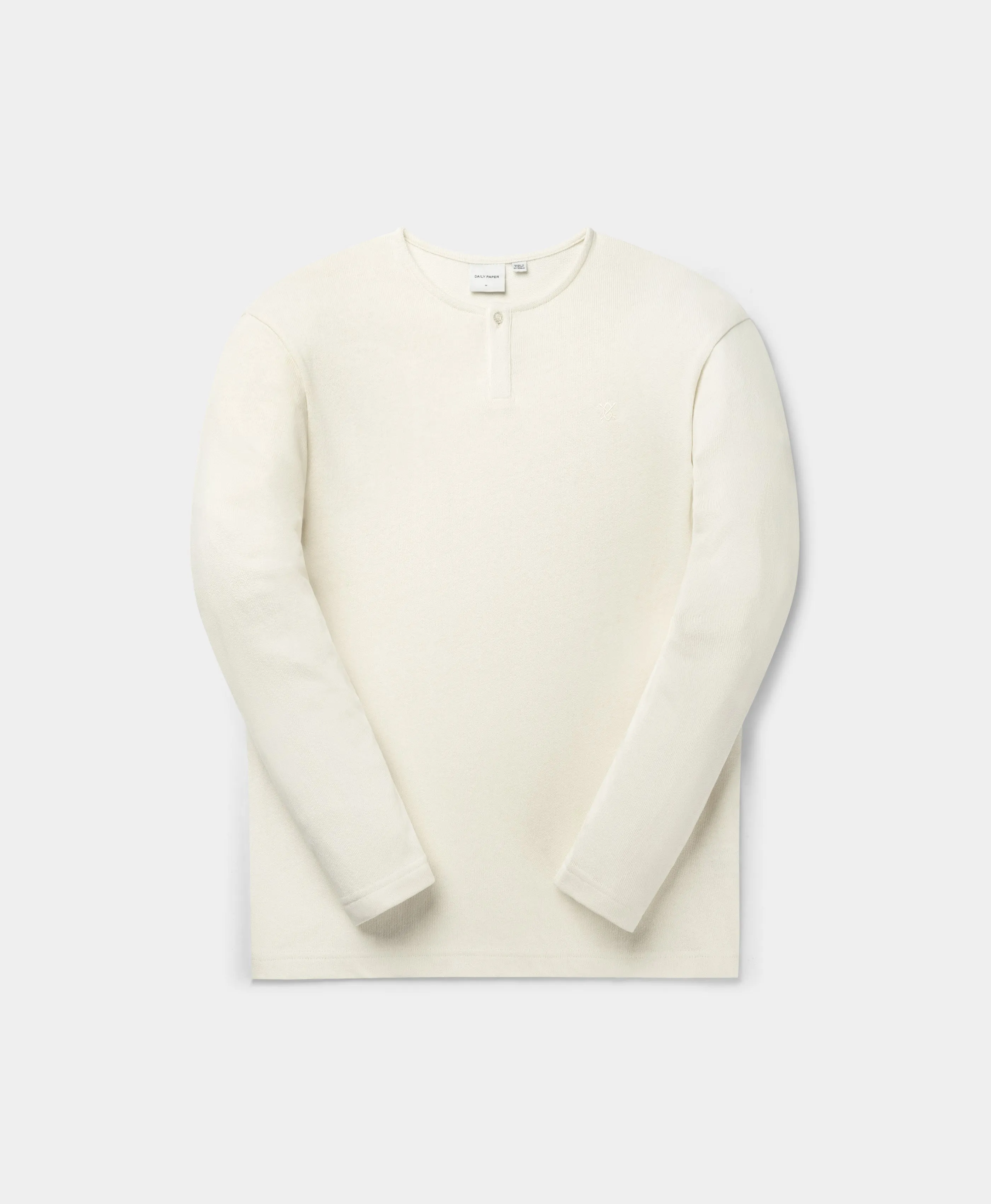 Pristine White Knit Longsleeve