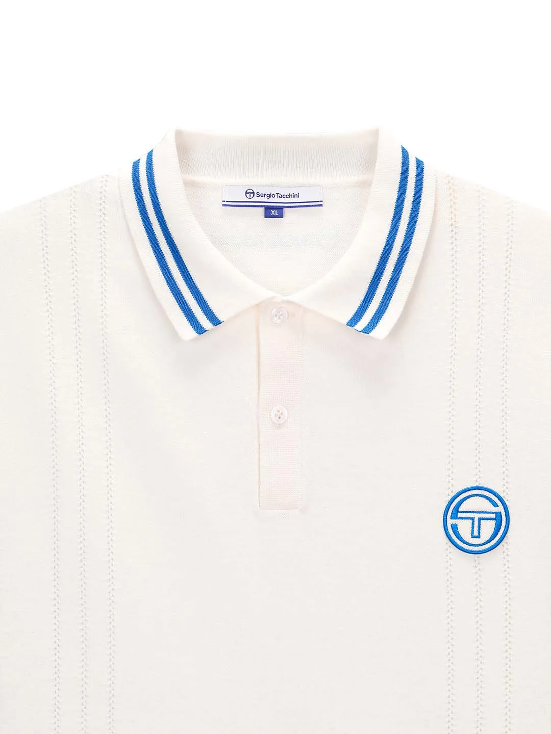 Resort Knit Polo - Off White