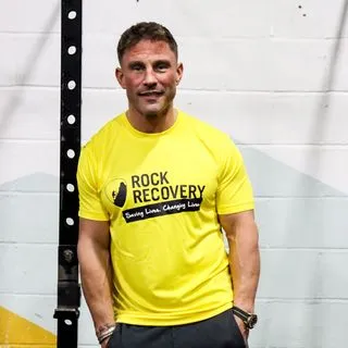 Rock 2 Recovery Fundraising Wick T-Shirt - Yellow