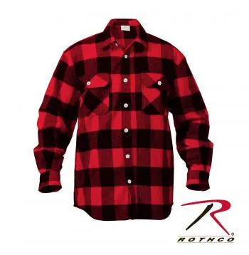 Rothco Extra Heavyweight Buffalo Plaid Flannel Shirt