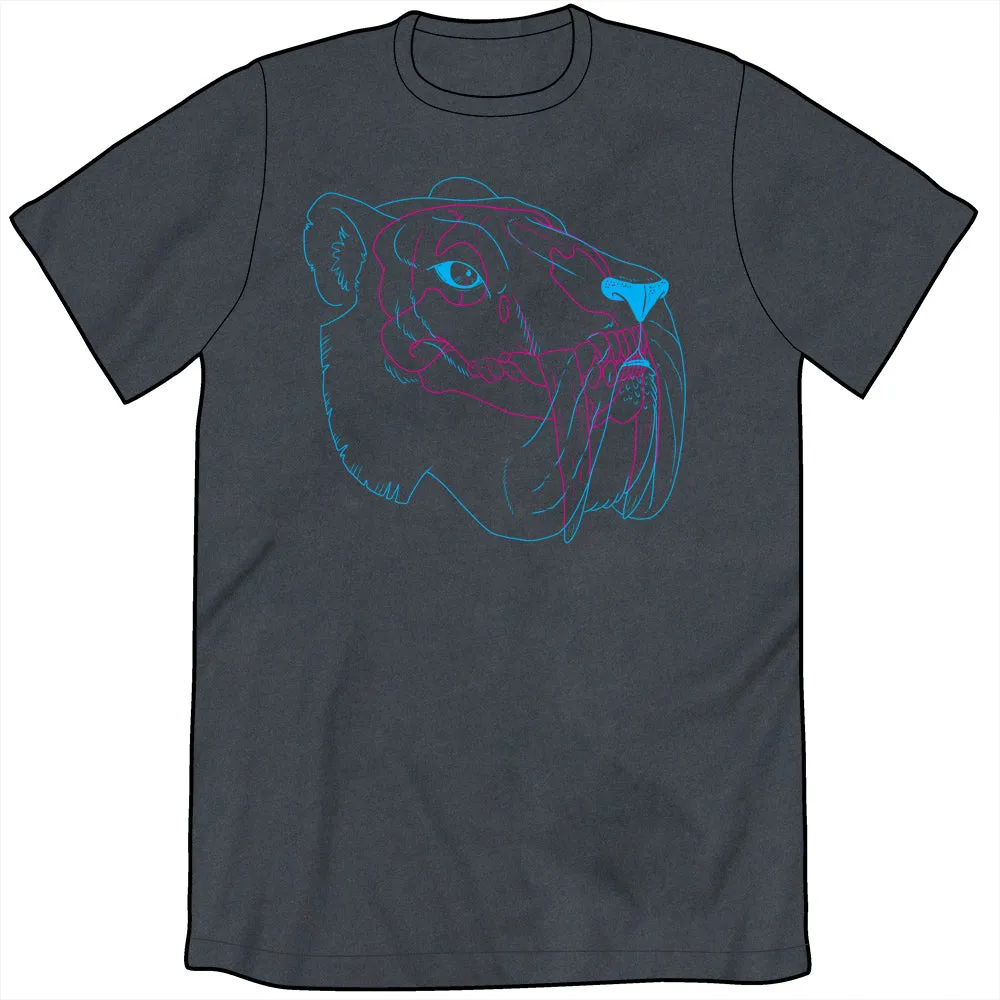 Smilodon Skull Shirt