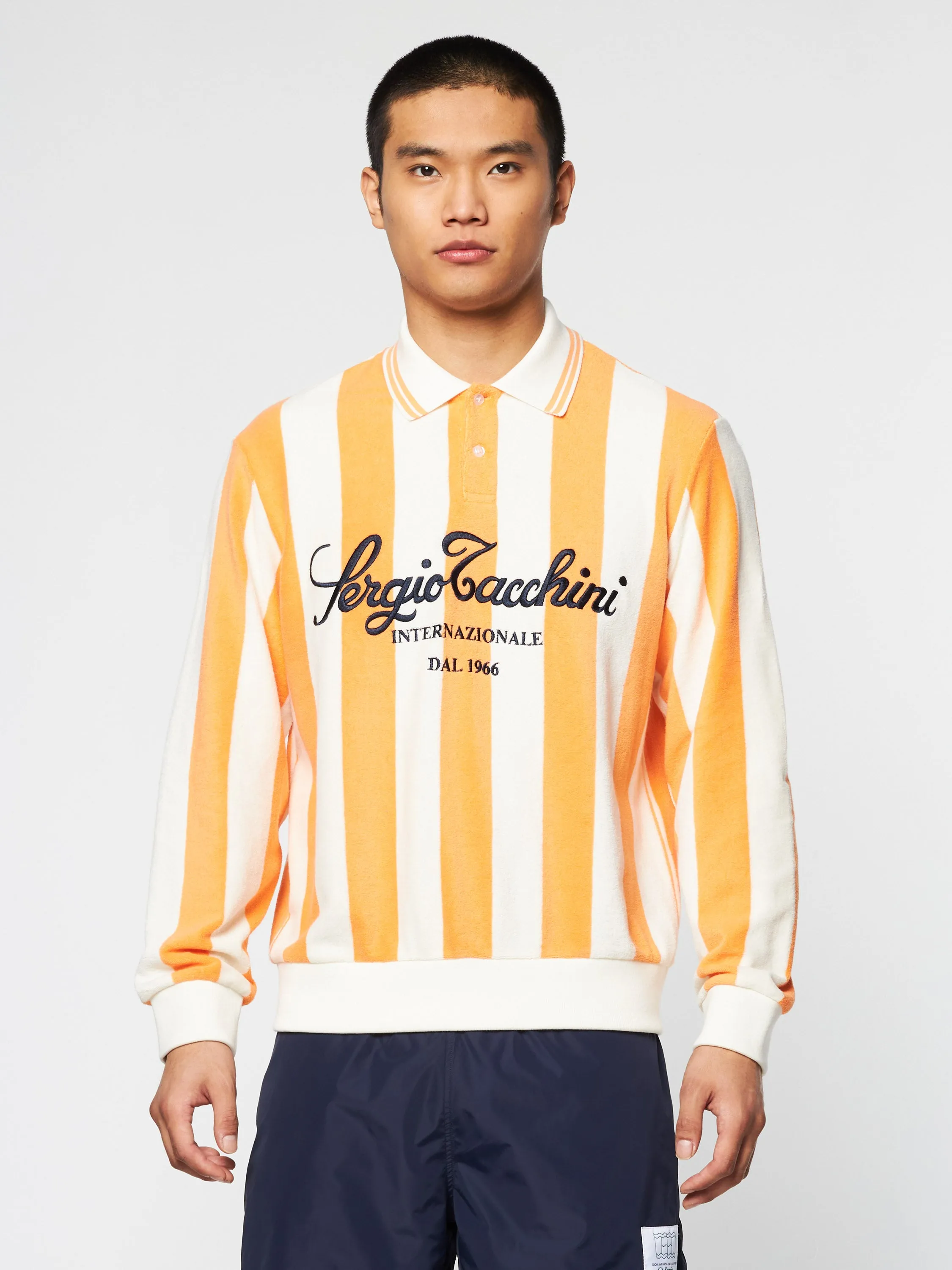 Sponda Polo- Gardenia/ Tangerine