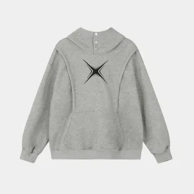 Star Crossed | Casual Graphic Hoodie