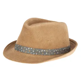 Stingy Brim Corduroy Fedora