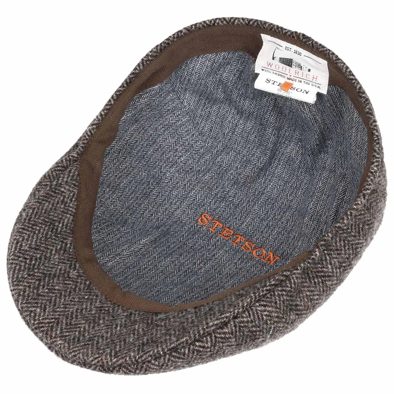 Texas Wool Herringbone Cap by Stetson