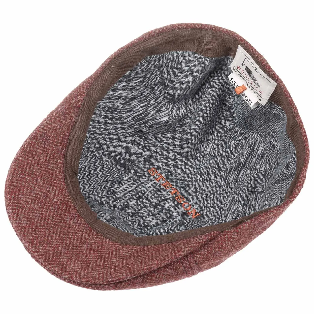 Texas Wool Herringbone Cap by Stetson