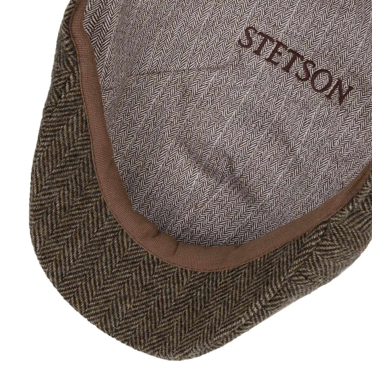 Texas Wool Herringbone Cap by Stetson