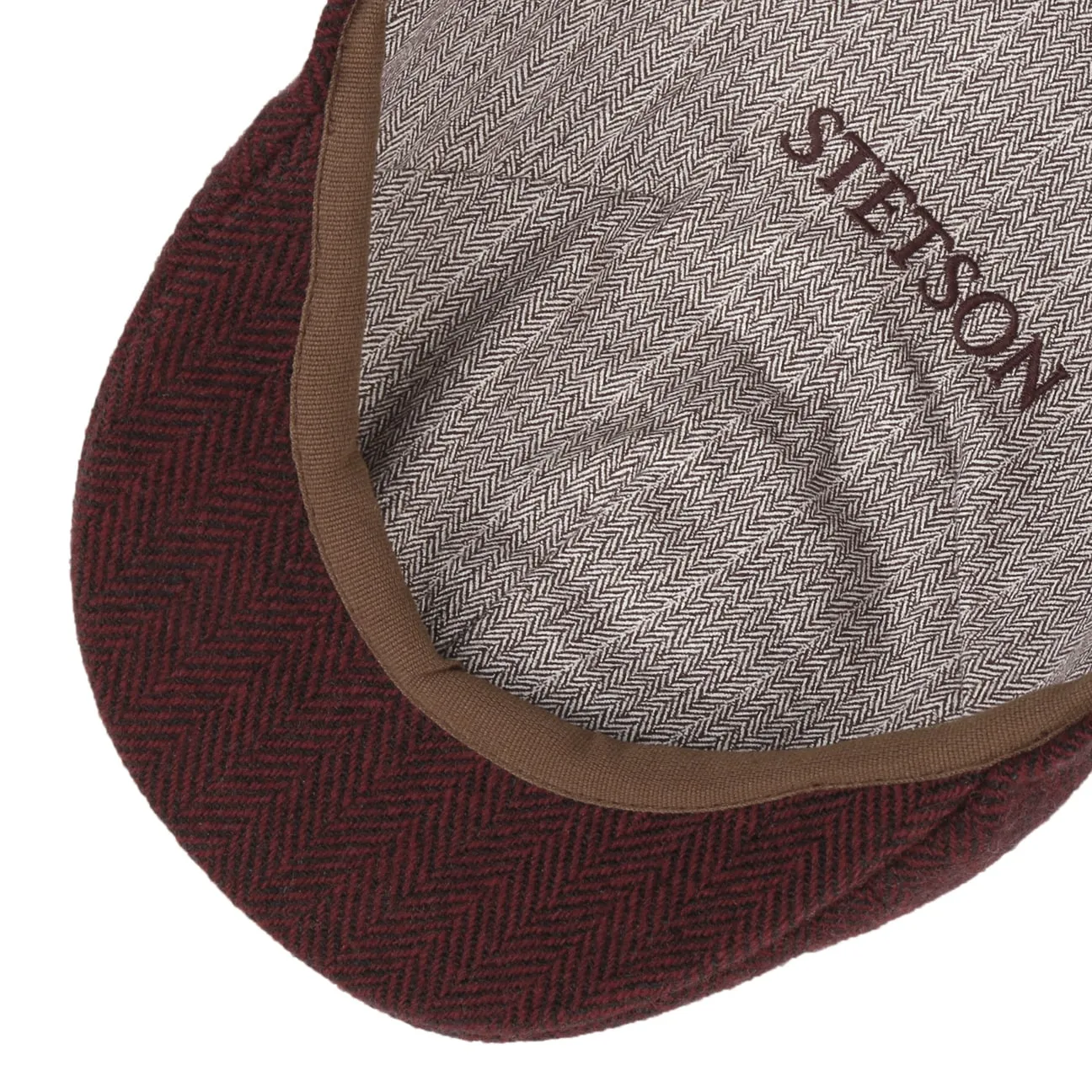 Texas Wool Herringbone Cap by Stetson