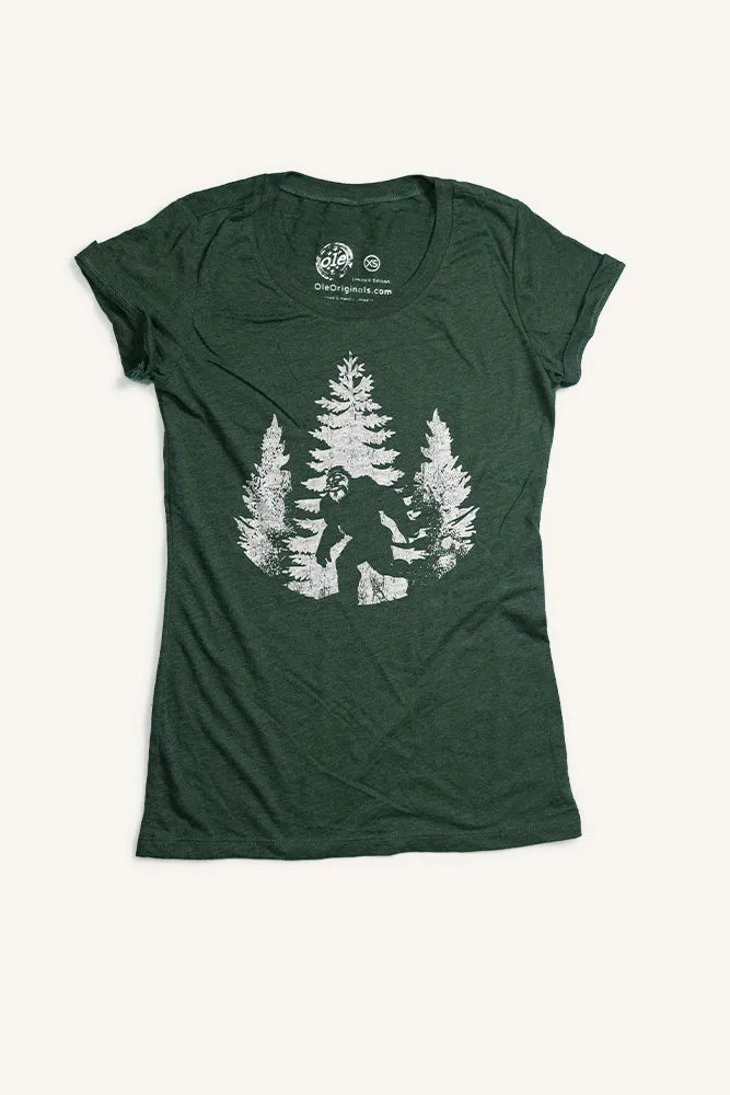 The Ultimate Outsider Sasquatch T-shirt (Womens)