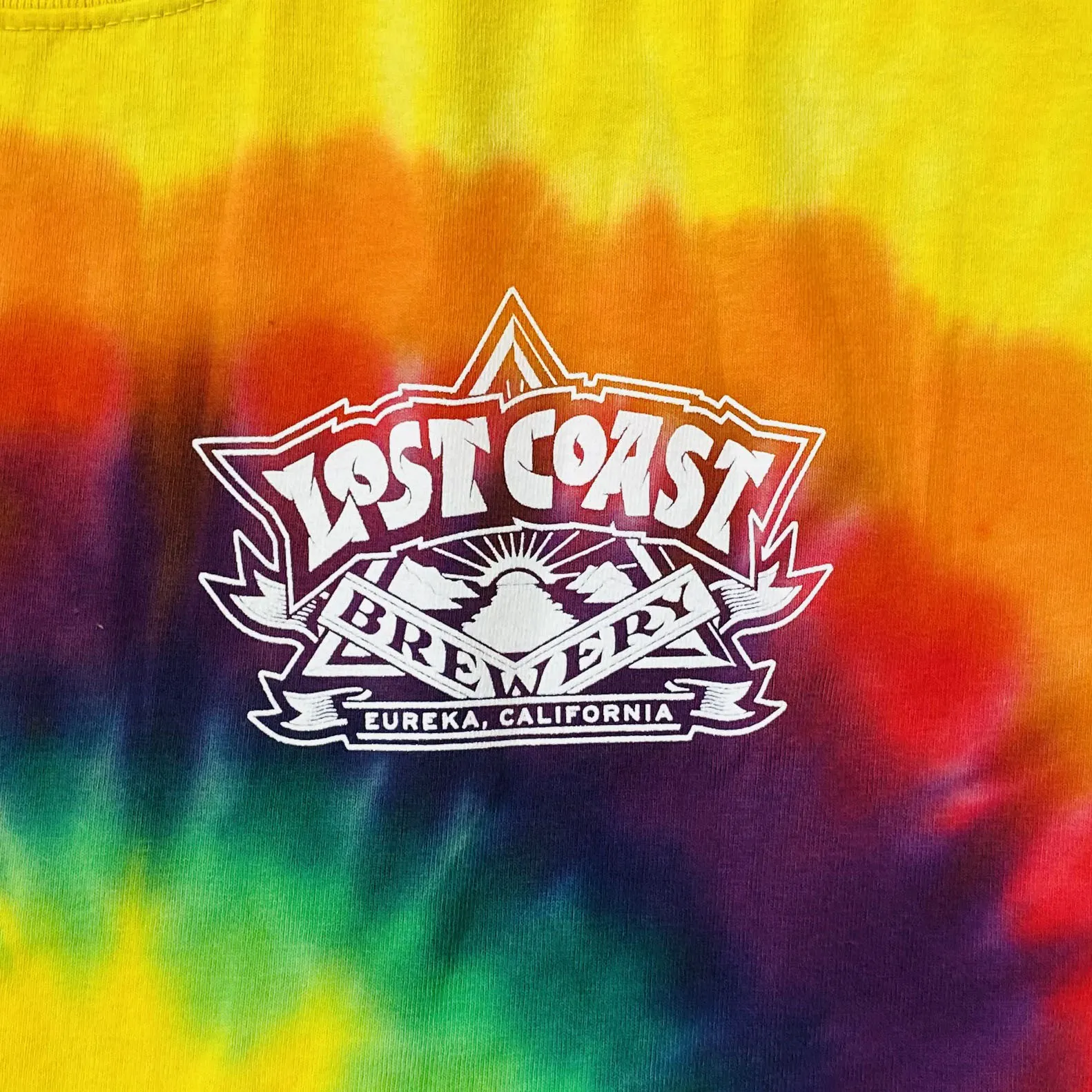 Tie-Dye Lost Coast Brewery T-Shirt