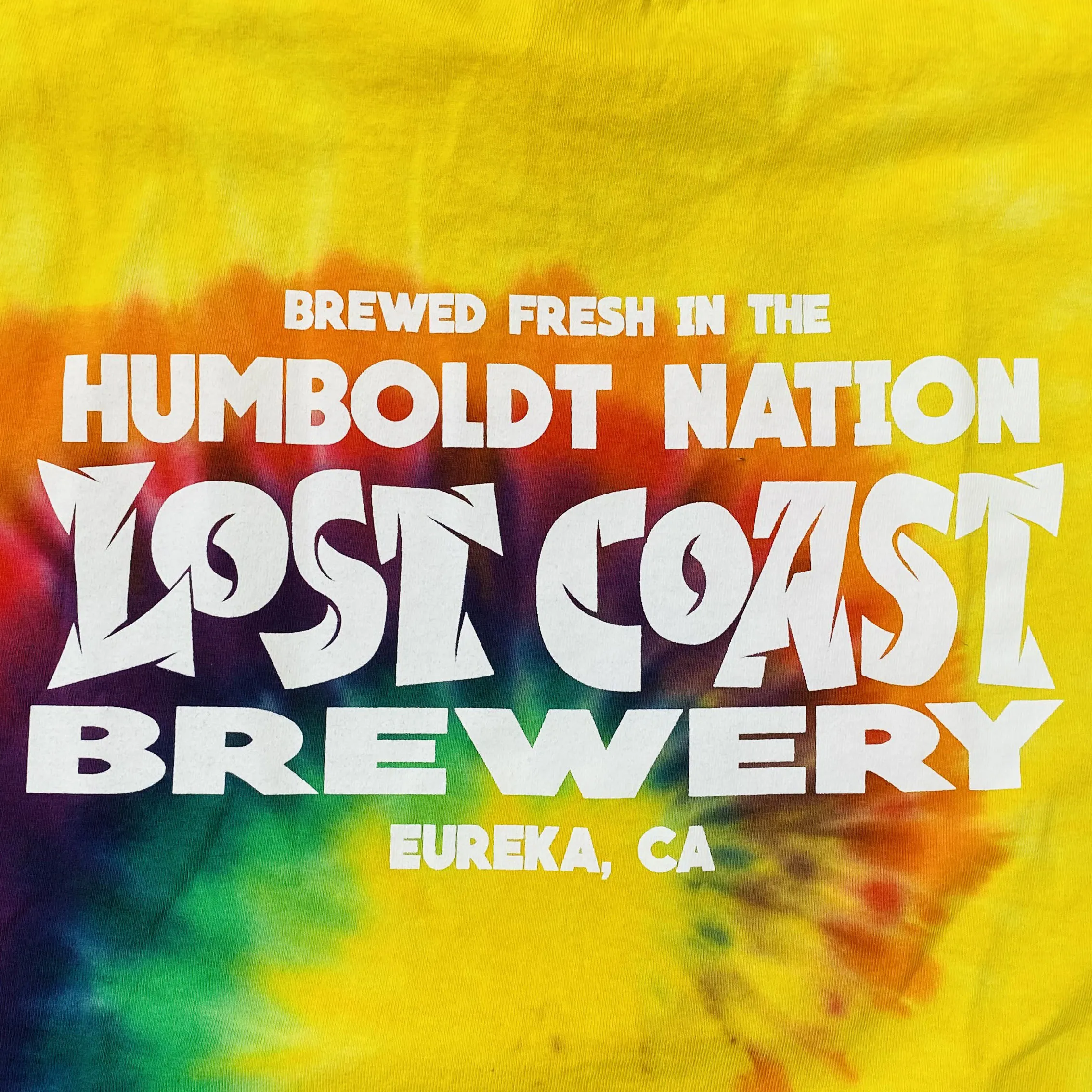 Tie-Dye Lost Coast Brewery T-Shirt