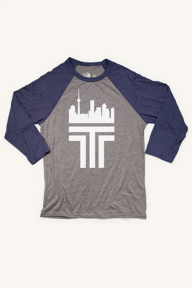 Toronto 'T' Baseball Shirt (Unisex)