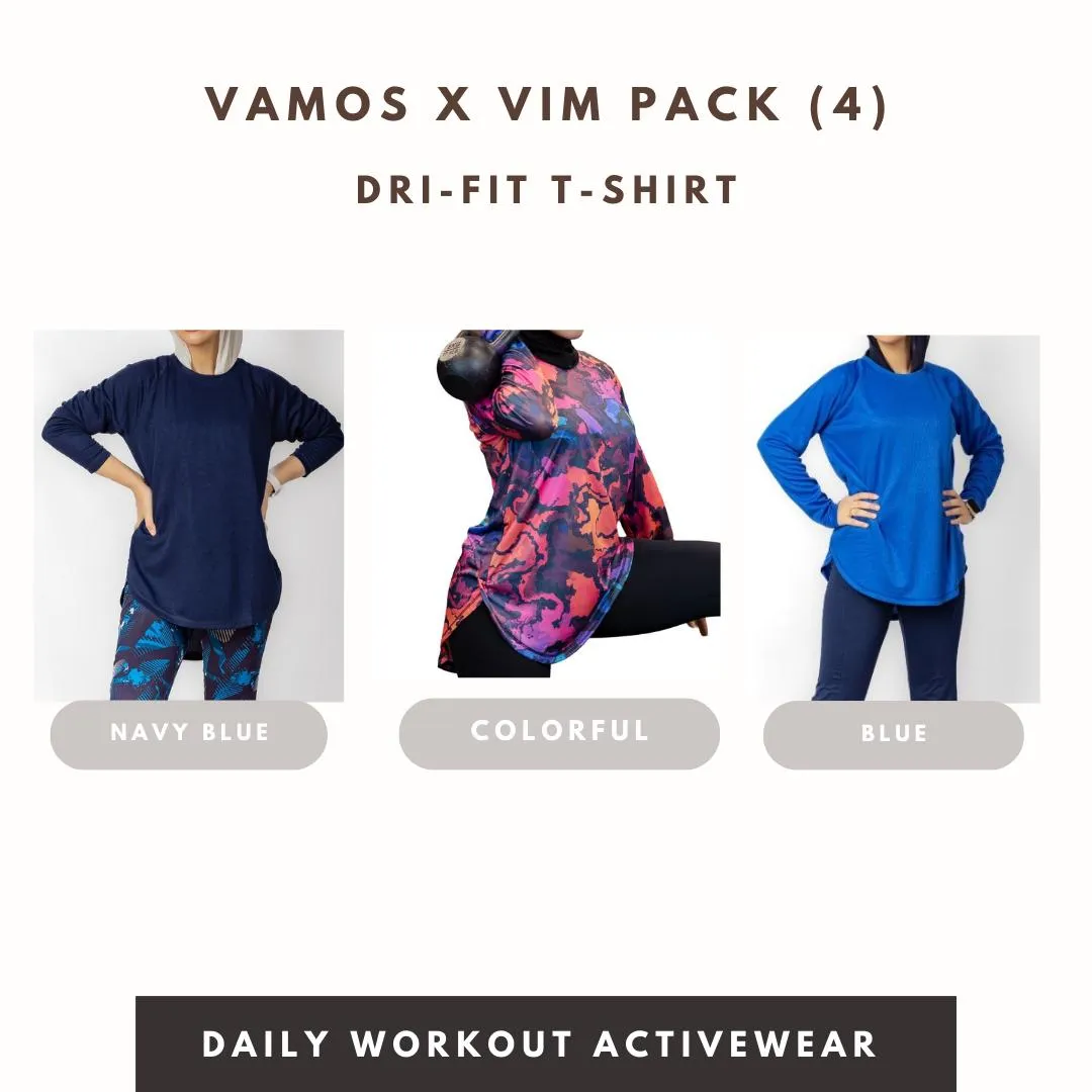 Vim Sportswear (3 piece) T-shirts Bundle 4 [WS]