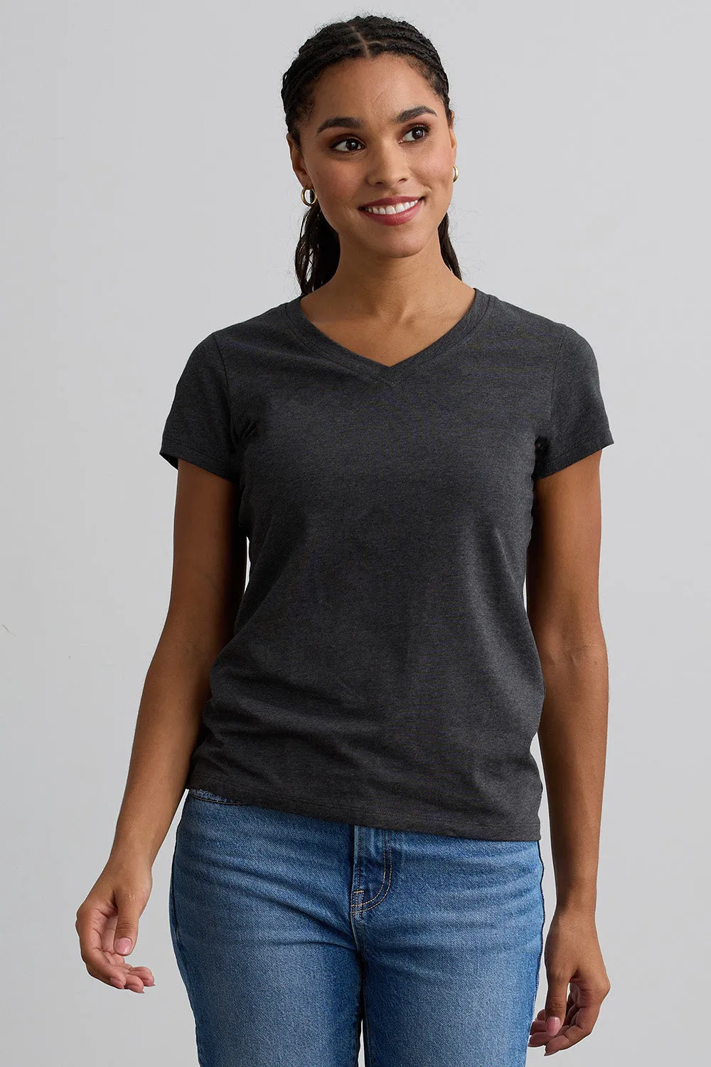 Women's Organic V-Neck T-shirt