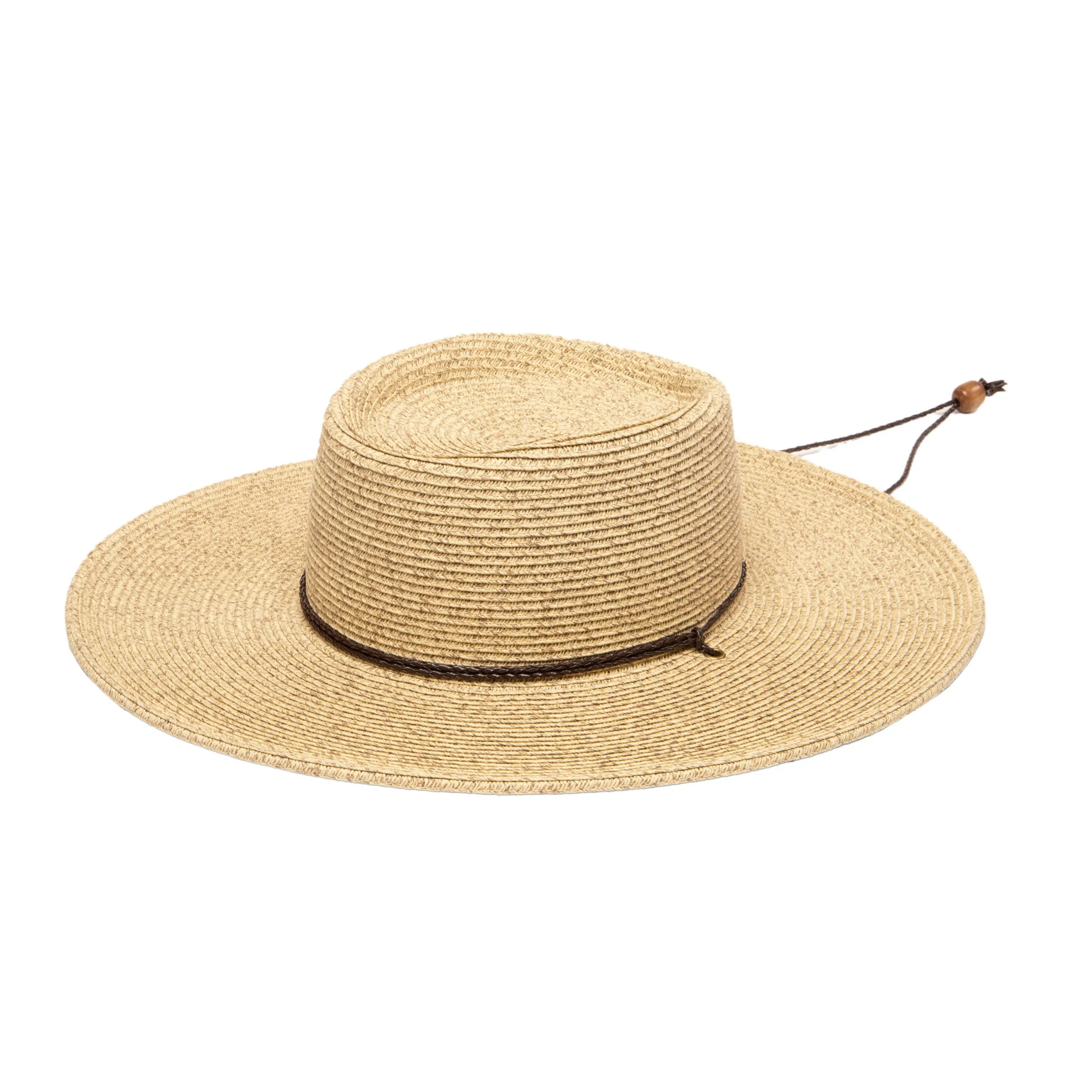 Womens Ultrabraid Sun Brim Hat with Chin Cord