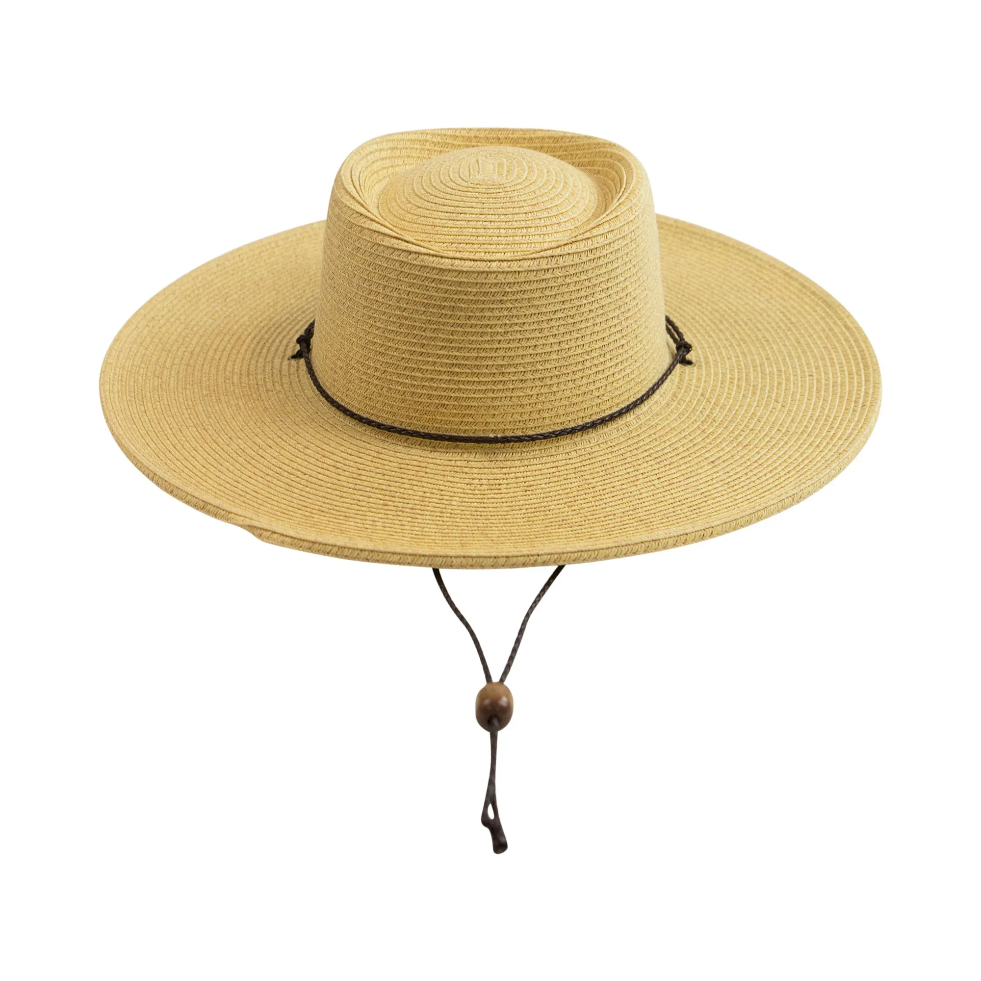 Womens Ultrabraid Sun Brim Hat with Chin Cord