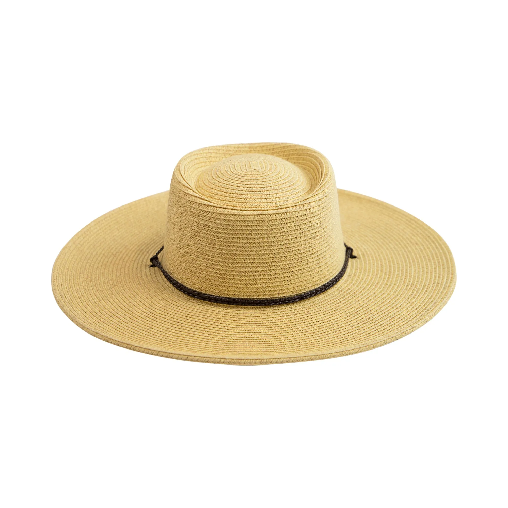 Womens Ultrabraid Sun Brim Hat with Chin Cord