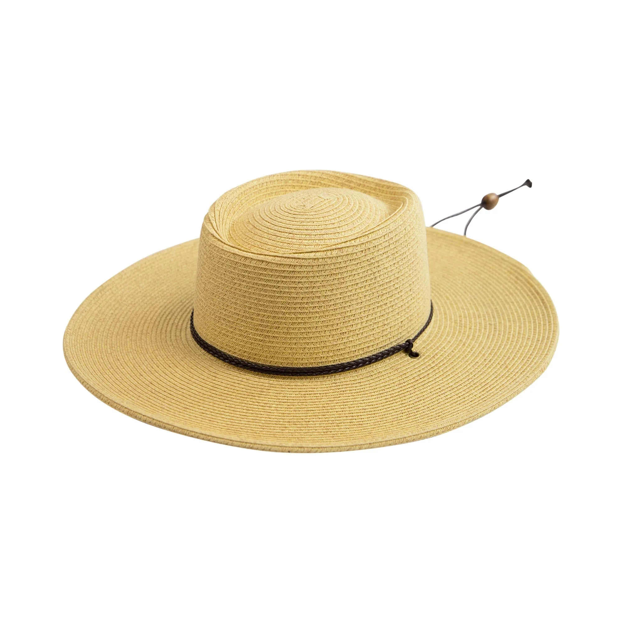 Womens Ultrabraid Sun Brim Hat with Chin Cord