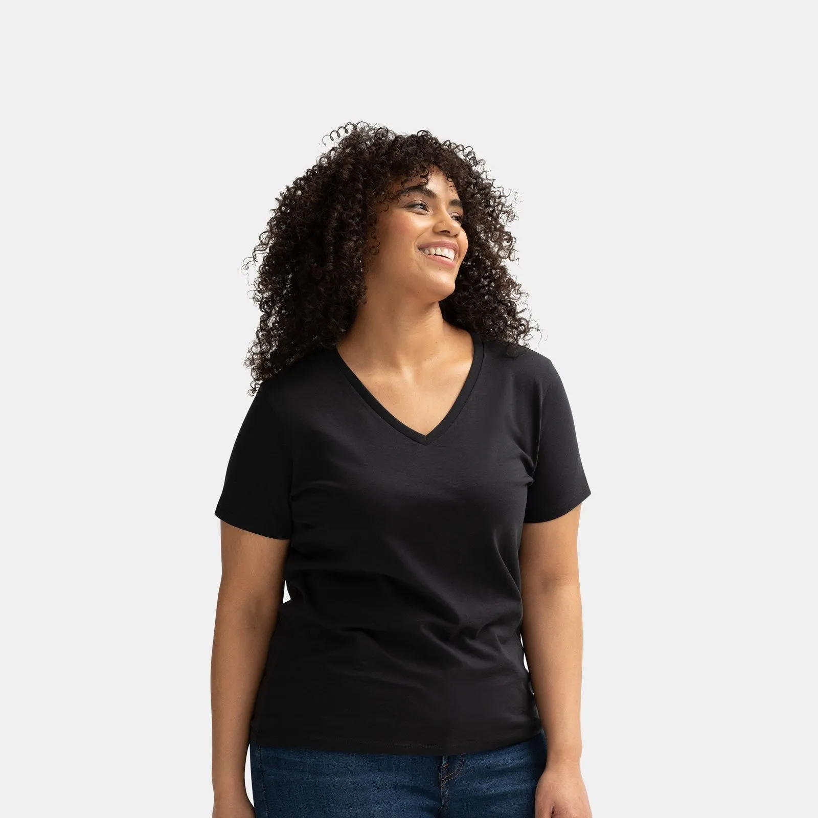 Women's V-Neck T-Shirt & Sweatpants 4-Pack