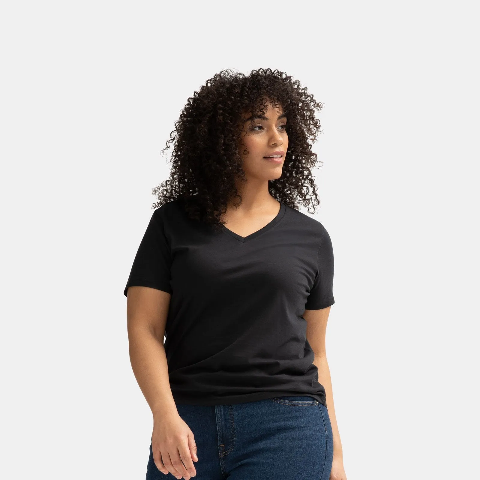 Women's V-Neck T-Shirt & Sweatpants 4-Pack