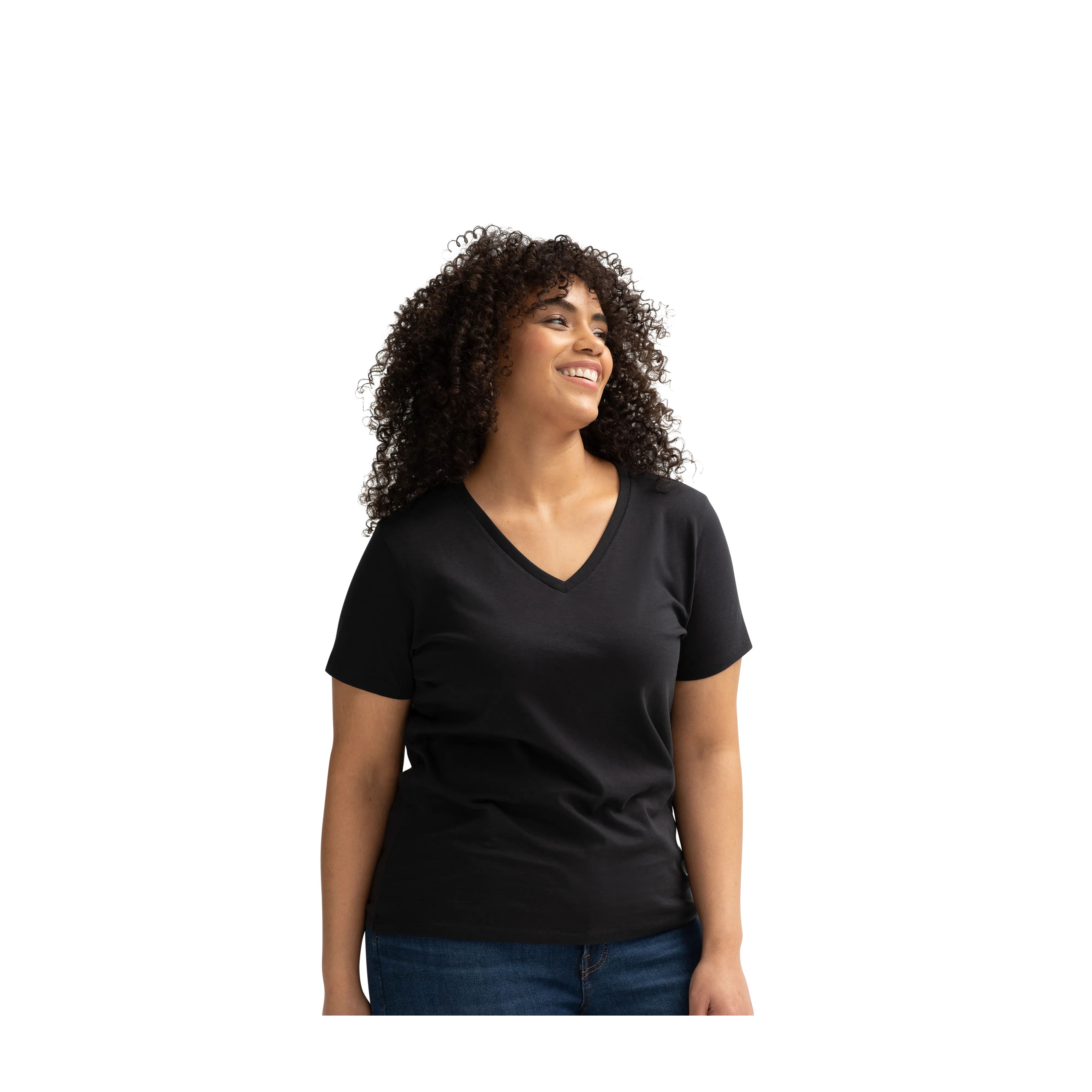 Women's V-Neck T-Shirt & Sweatpants 4-Pack