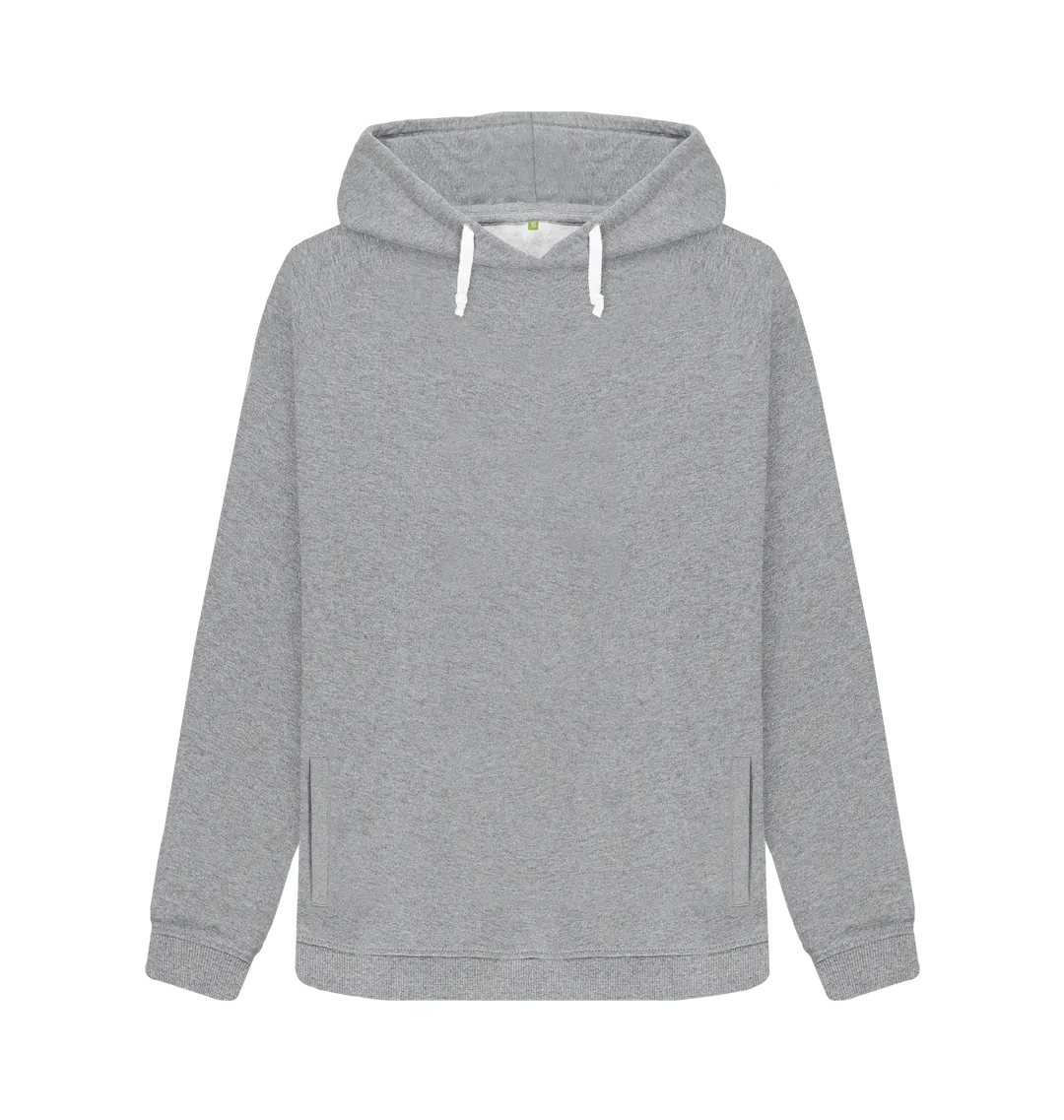 Women's White Cord Hoodie