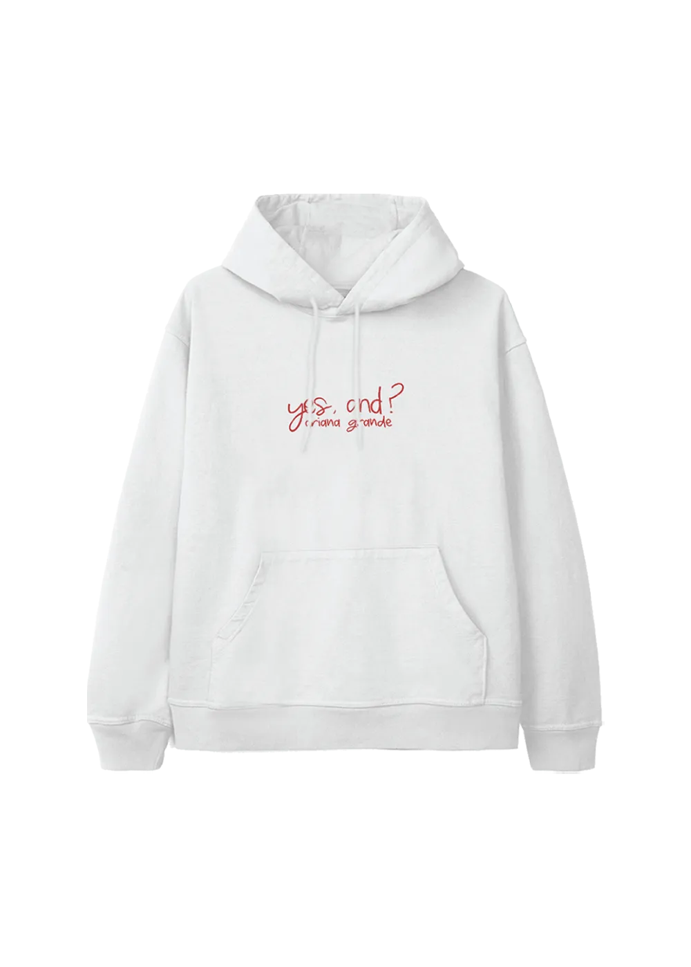 yes, and? collage hoodie