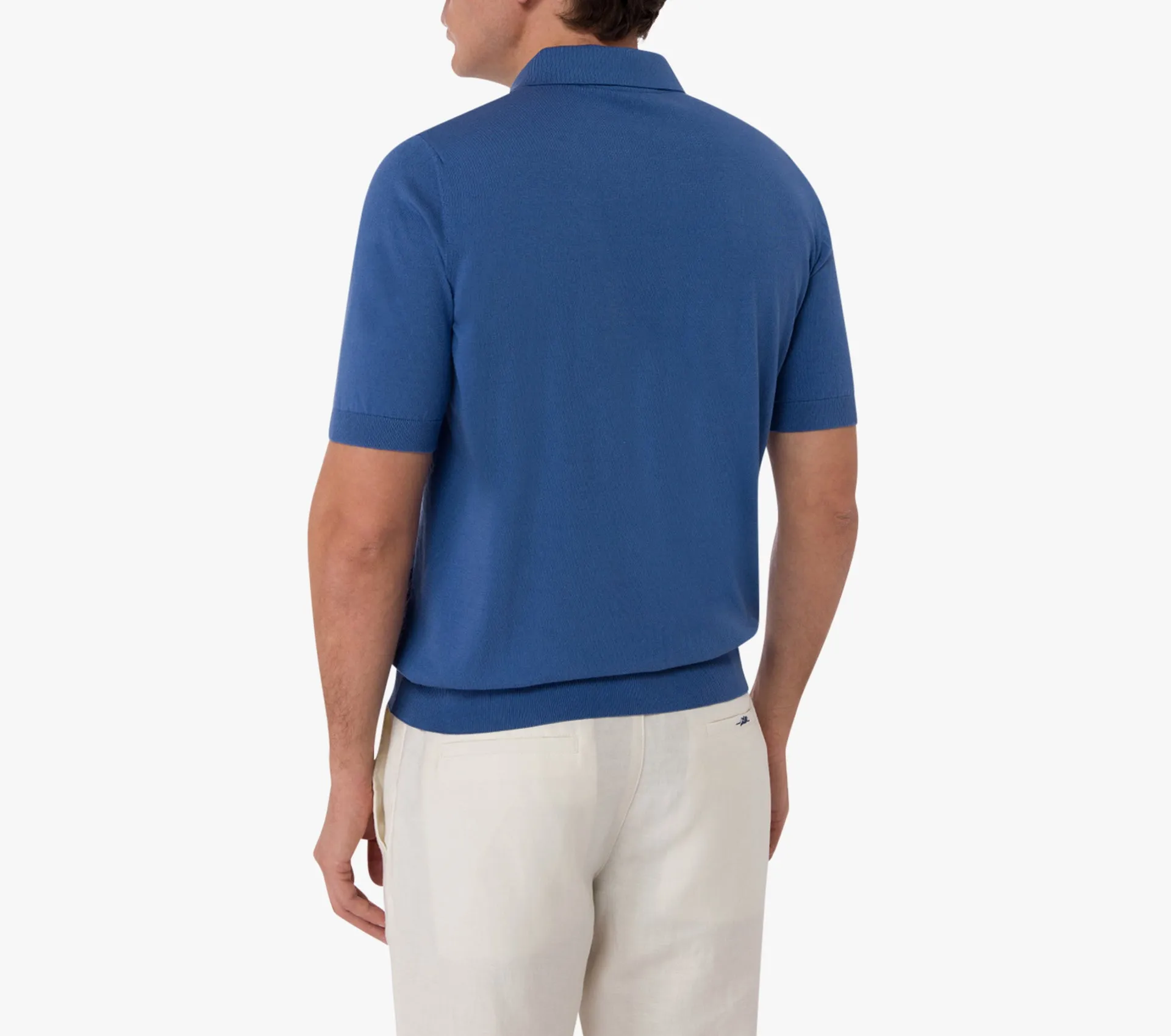 Zipped Polo Short Sleeves